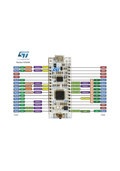 Nucleo-L031K6 With Stm32L011K4 Mcu Geliştirme Kiti