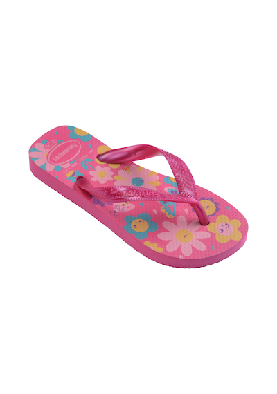 Havaianas Kıds Flores Kız Çocuk Parmak Arası Terlik 4000052 4000052 2933 Pembe