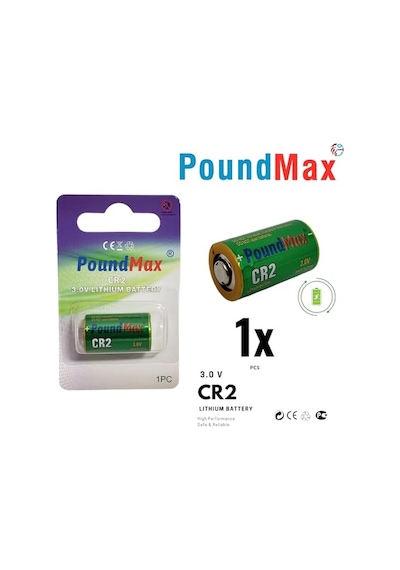 Ayrex Lityum Cr-2 Cr17355, Cr-2m, Dlcr2, Kcr2, 6206 Özel Pil, 3v 1x 1-paket
