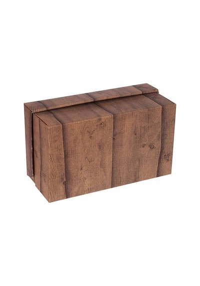 Ahşap Baskılı Hamburger Kutusu 24 x 14 x 10 CM  500 Adet