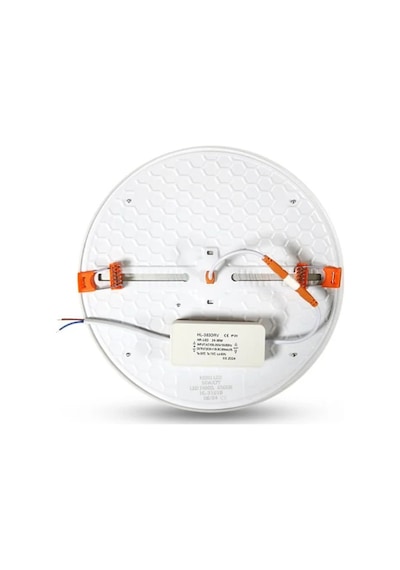 24 Watt Delik Çapı Ayarlanabilir Sıvaaltı 6500k Beyaz Işık Led Panel, Çok Kaliteli Led Spot Lamba Beyaz