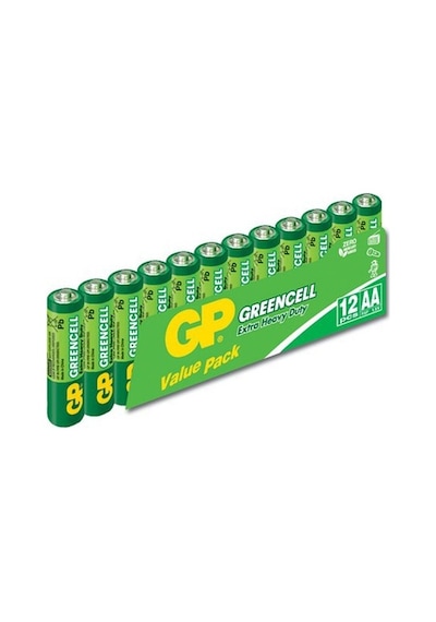 GP Greencell GP15-G AA Kalem Pil 12'li