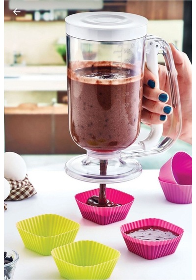 Pratik Hamur Dağıtıcı Pancake Krep Muffin Kolay Akıtma Kabı Diğer