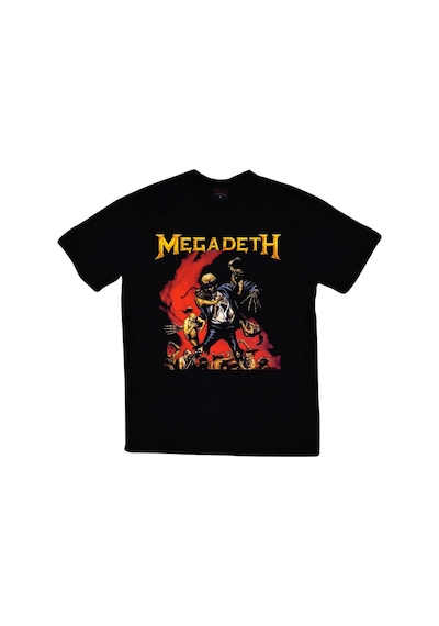 Megadeth Baskılı T-Shirt 001
