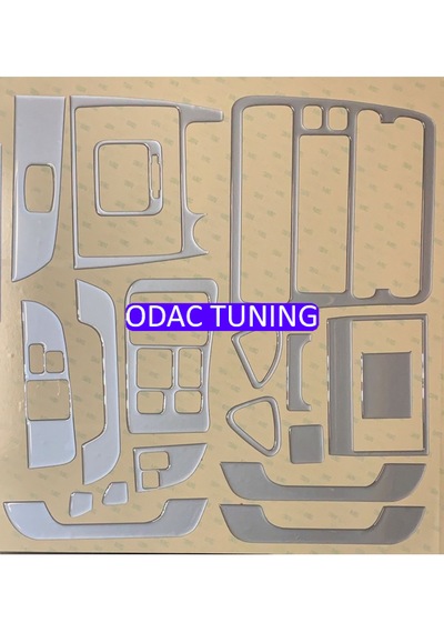 Toyota Uyumlu Corolla Efsane Kasa Maun Kaplama Seti Gümüş Gri