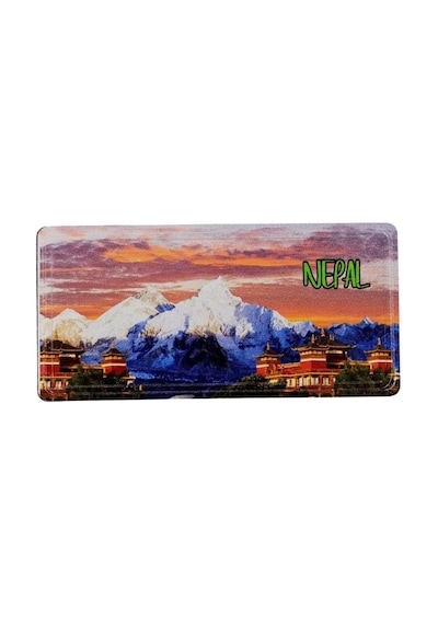 Nepal Temalı Plaka Magnet Genel