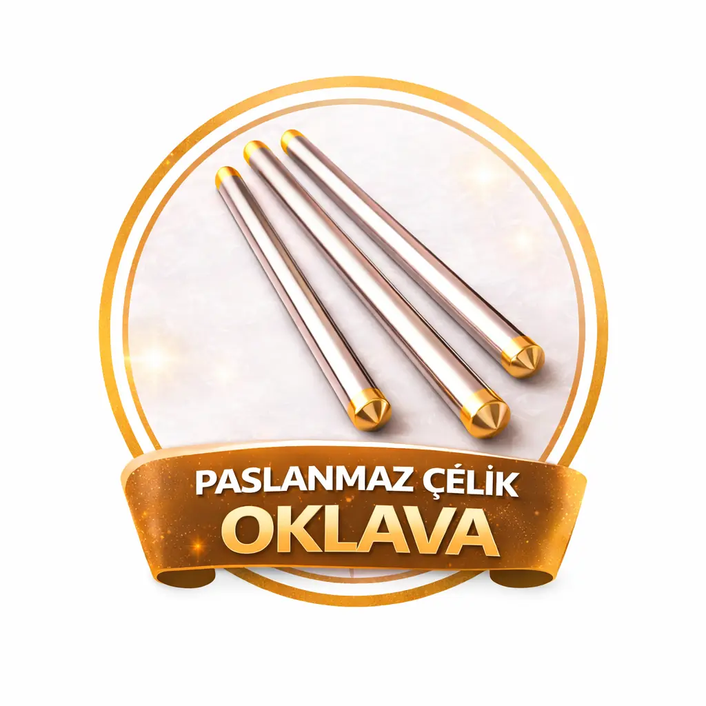 Solingen 304 Kalite Paslanmaz Çelik Oklava