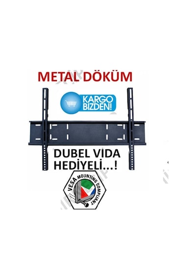 42 55 İnç Ekran Televizyon Sabit Duvar Askı Aparatı