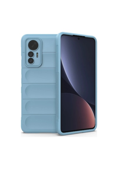 Newface Xiaomi Mi 12 Lite Kılıf Optimum Silikon - Sky Blue Mavi