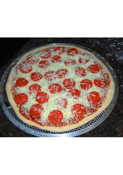 Alüminyum Pizza Teli Pizza Screen 18 Cm Renksiz