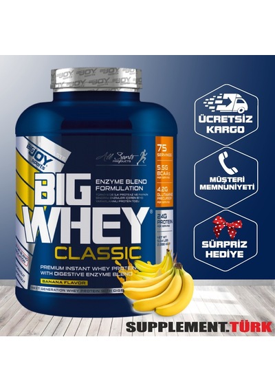 Bigjoy Bigwhey Protein Tozu 2288 Gr 75 Servis