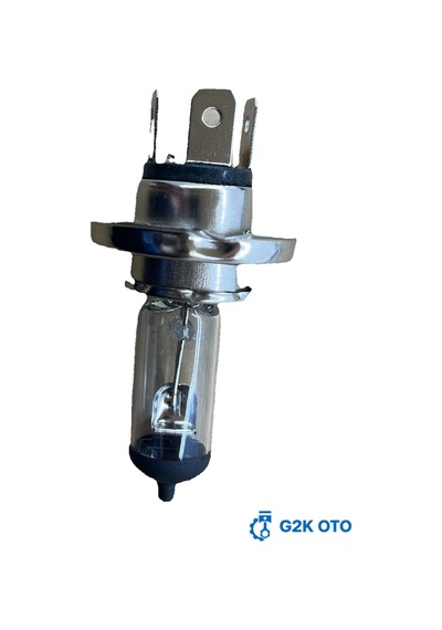H4 60/55w P43t Tırnaklı H4 Far Ampulü