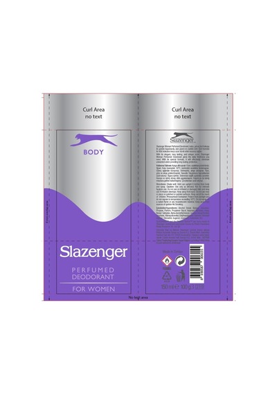 Active Sport Kadın Mor Deodorant