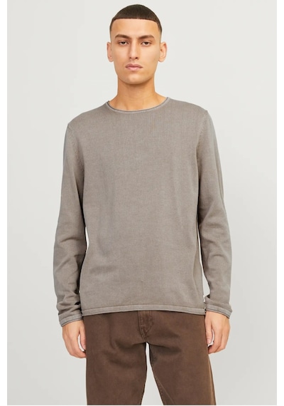 Jack & Jones Jjeleo Erkek Kazak Kahverengi
