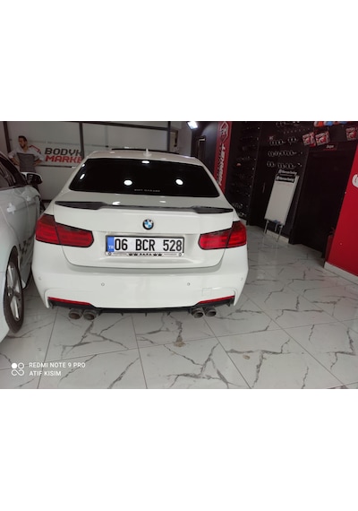 Bmw F30 Yarasa Spoiler---Fibersan Tuning