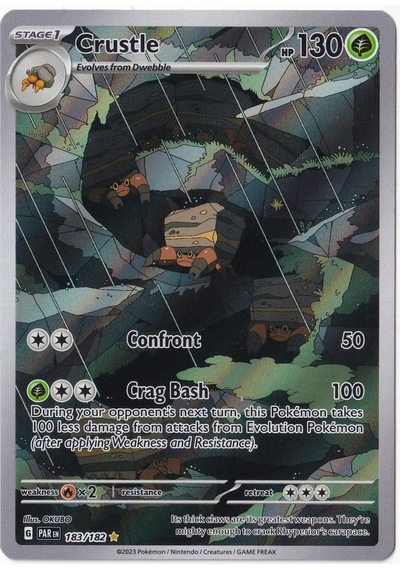 Crustle 183 - Pokemon Paradox Rift - Pokemon Kartı Mint