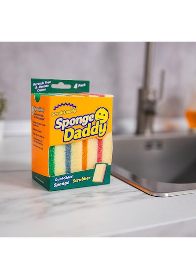 Sponge Daddy Bulaşık Süngeri 4'lü