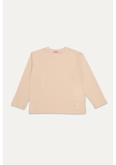 Funfair 2'li Çocuk Sweatshirt 251bsc-s10.e Bej/somon