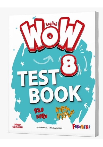 Fenomen Okul 2026 8. Sınıf Lgs Wow English Test Book