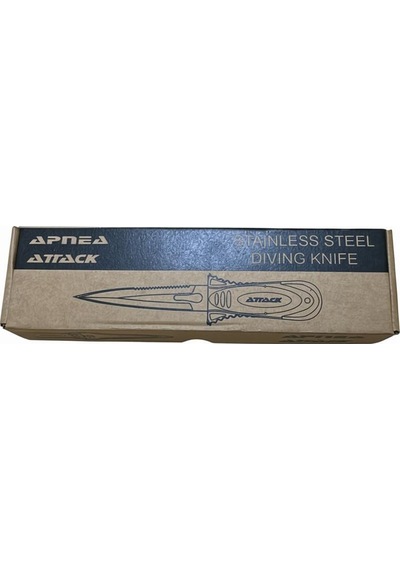 Apnea Attack Bıçak Kakıçlı 11cm Siyah