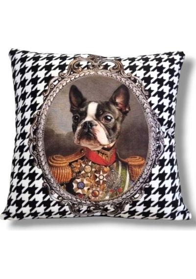 Kaz Ayak Kral Boston Terrier Çok Renkli
