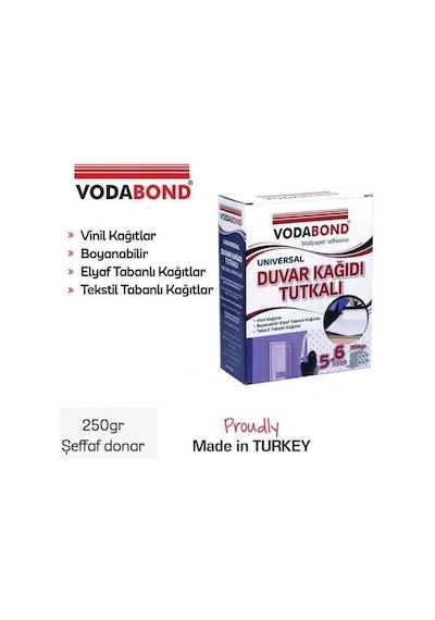 Mey İthalat Vodabond 250 Gr Duvar Kağıdı Yapıştırıcısı