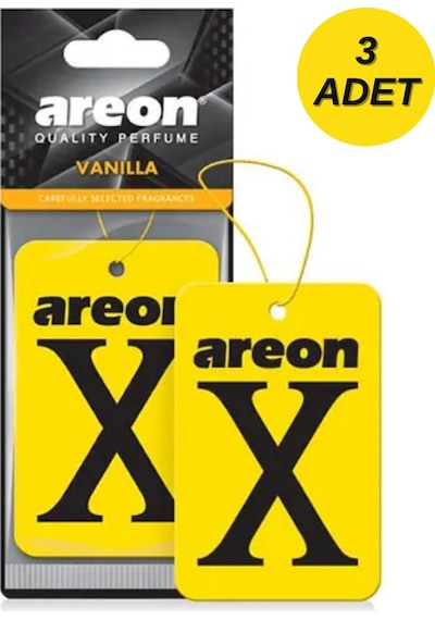 Areon X Vanilla 3'lü Oto Araç Kokusu