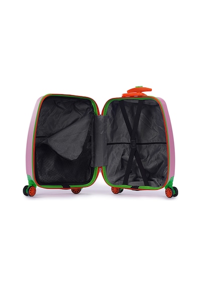 Tucklebery Renkli Ve Desenli Çocuk Valizi, Tucklebery Kids Hafif Ve Eğlenceli Valiz Pembe Pembe