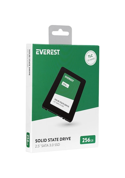 Everest ES256A 256 GB 2.5" SATA3.0 520MB/460MB 3D NAND Flash SSD