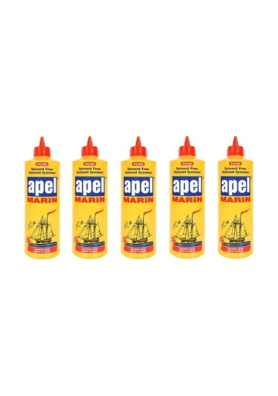 Tr 5 Adet Apel Marin Poliüretan Suya Dayanıklı Deniz Tutkalı 600 Ml