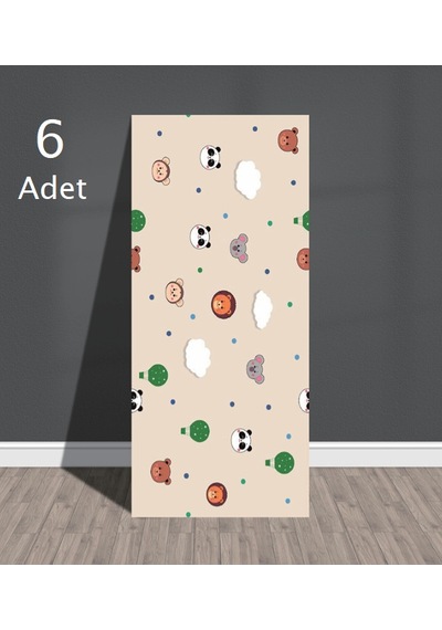 30x60 Cm Kendinden Yapışkanlı Çocuk Odası Kaplama Xph070bej-12