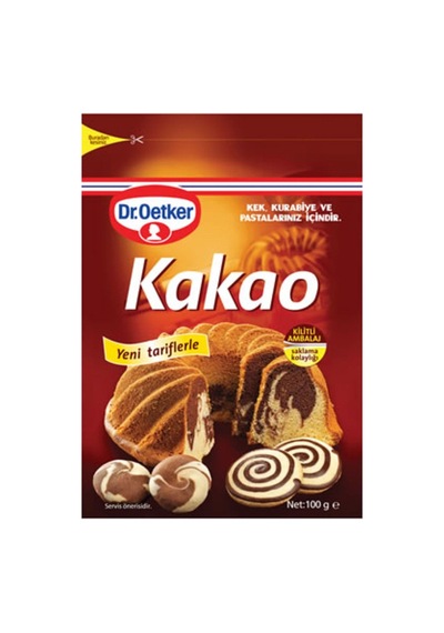 4 Adet Dr. Oetker Kakao 100 G