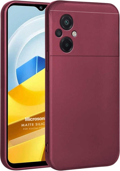 Microsonic Matte Silicone Xiaomi Poco M5 Kılıf