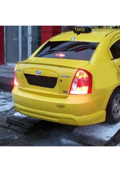 Hyundai Accent Era Arka Tampon Eki 2006-2012 Model Arası Boyalı