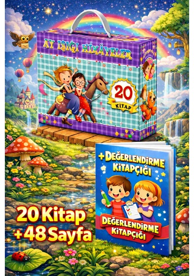 2. Ve 3. Sınıf Ay Işığı Hikayeler Dizisi 20 Kitap