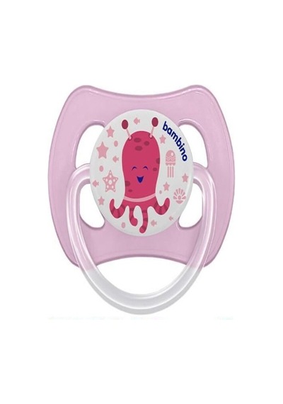 Bambino Desenli Kelebek Damaklı Emzik No:3 Pembe Ahtapot Pembe Bambino Desenli Kelebek Damaklı Emzik No:3 Pembe Ahtapot Pembe