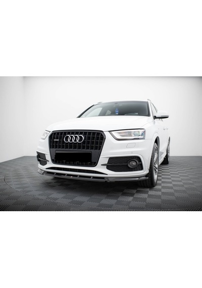 Dk Tuning Sq3 Siyah Sarı Ön Panjur Logo Arma Audi İle Uyumlu -