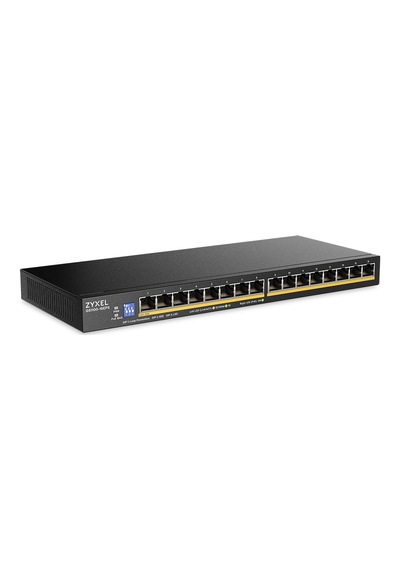 Zyxel Ağ Anahtarı 16 Bağlantı Noktası Yönetilmeyen Gbe Poe+ Gs1100-16eps