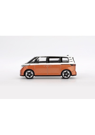 Mini Gt 1/64 1061 Volkswagen Id.buzz Candy White / Energetic Orange