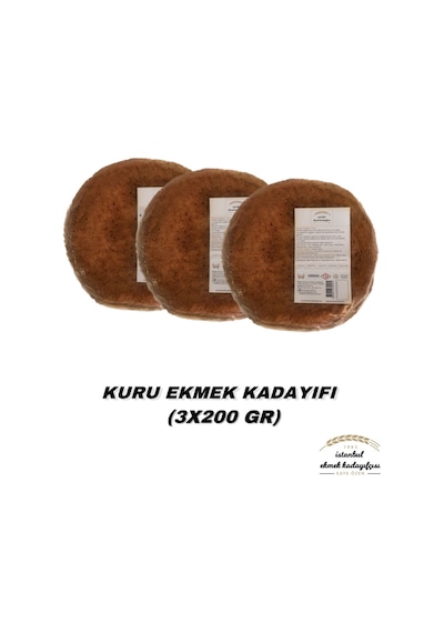 İstanbul Ekmek Kadayıfçısı Kuru Ekmek Kadayıfı 3 x 200 G