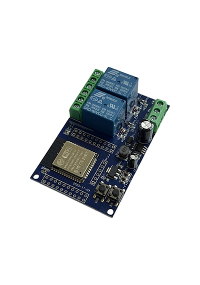 Esp32 Wifi Bluetooth 2 Kanal Röle Kartı Esp32-wroom-32e Dc 5-30v