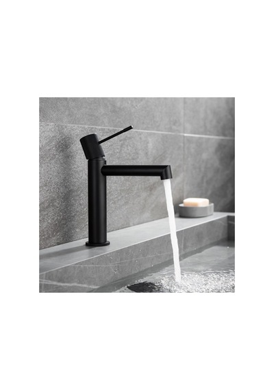 Fm-2115 Siyah Lavabo Bataryası Siyah