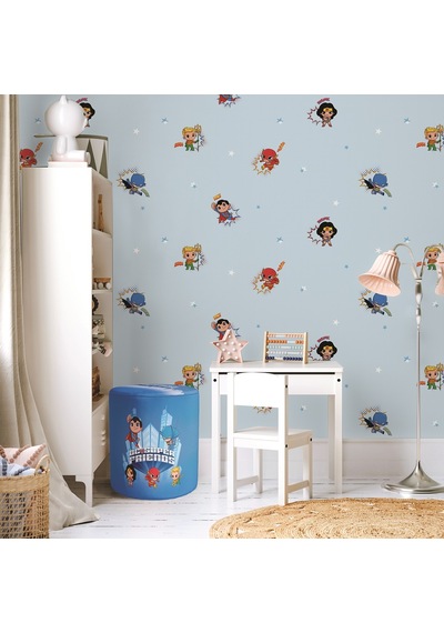 Bluehomeconcept Adawall Home Dc Super Friends Puf