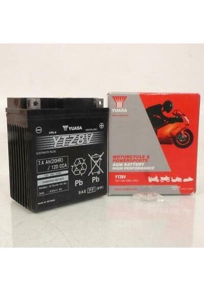 Yamaha Xmax 125) Akü Yuasa Ytz8v