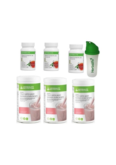 Ahududu Shake 3 Adet Limon Çay 3 Adet Ve Shaker