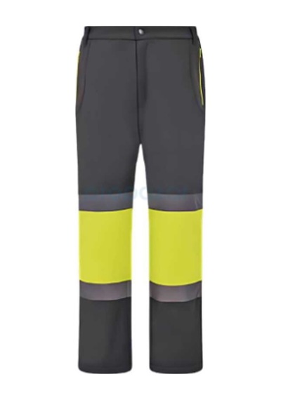 Izrasa Smp-g Sarı Softshell Kumaş Teknik Kontrast Pantolon