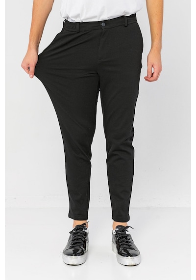 Cekmon Relaxed Fit Beli Lastikli Bağcıklı Likralı Rahat Jogger Erkek Pantolon