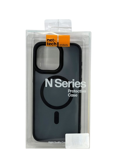 Nettech Apple Uyumlu iPhone 15 Pro Mat Renkli Magsafe Arka Koruma Kılıf - Pembe Pembe