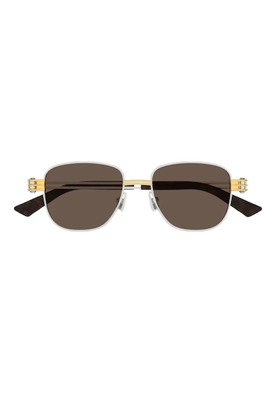 Bottega Veneta 1380s 001 51-0 Kadın Gümüş Güneş Gözlüğü