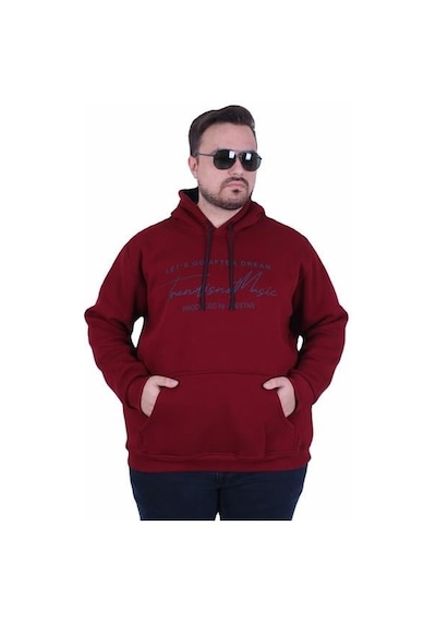 Moc Grande Mocgrande Büyük Beden 3ip Kapüşonlu Sweat Let's Go 25720 Murdum Murdum